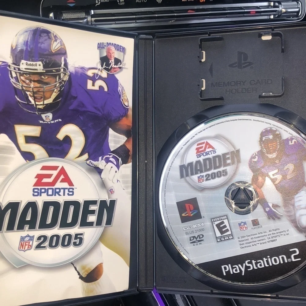 9. MADDEN NFL 2005 Sony PlayStation 2 PS2 EA Sports